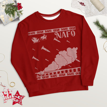 NAFO Crimea Bridge Ugly Sweatshirt