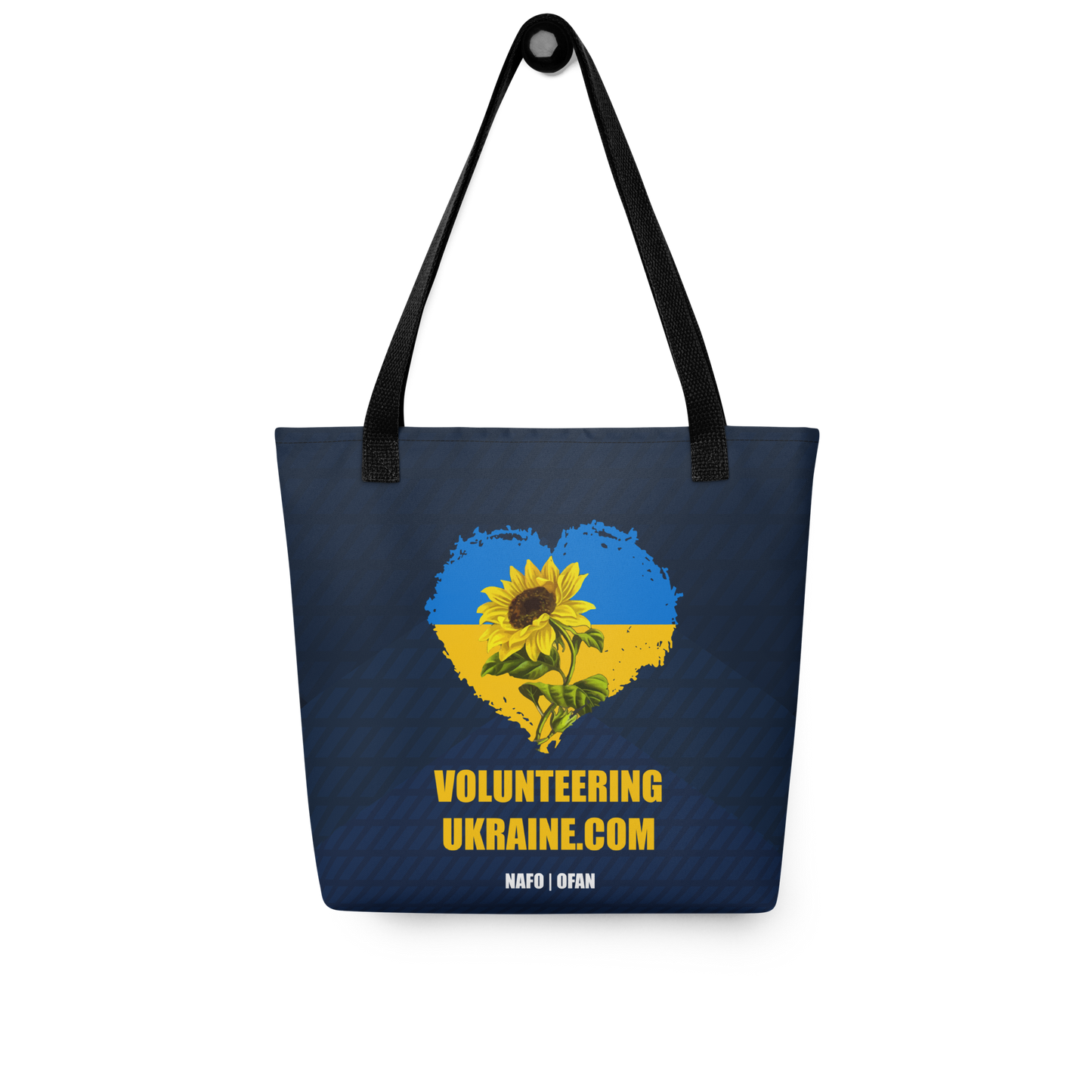 NAFO FLK Volunteering Ukraine Tote Bag