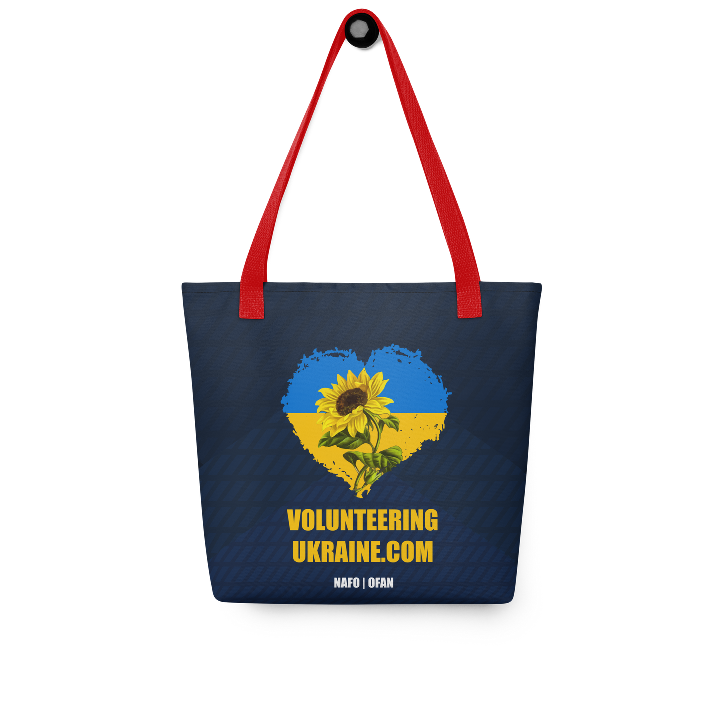 NAFO FLK Volunteering Ukraine Tote Bag