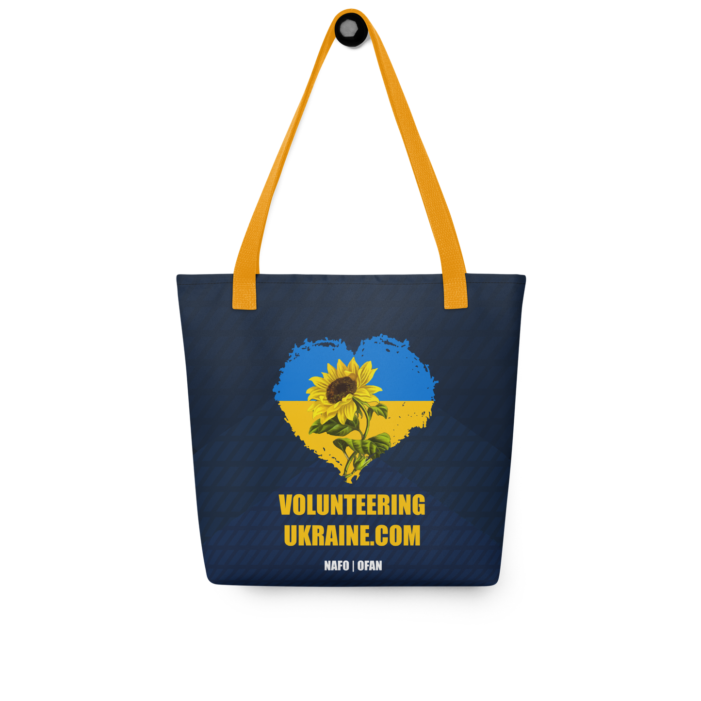 NAFO FLK Volunteering Ukraine Tote Bag