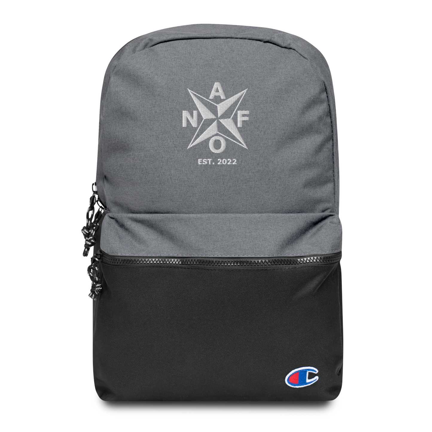 NAFO Est. 2022 Embroidered Champion Backpack