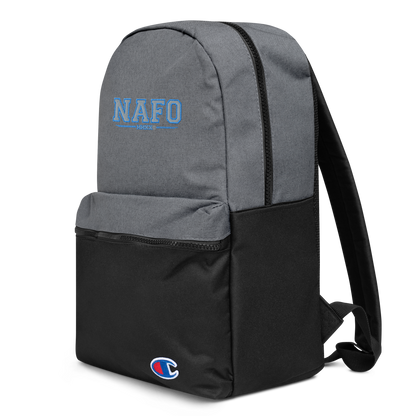 NAFO Collegiate Emblem Embroidered Champion Backpack
