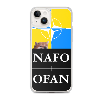 NAFO Blue/Yellow iPhone Case