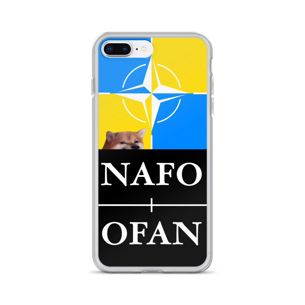 NAFO Blue/Yellow iPhone Case