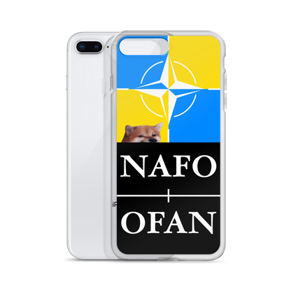 NAFO Blue/Yellow iPhone Case