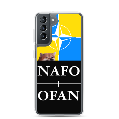 NAFO Blue/Yellow Samsung Case