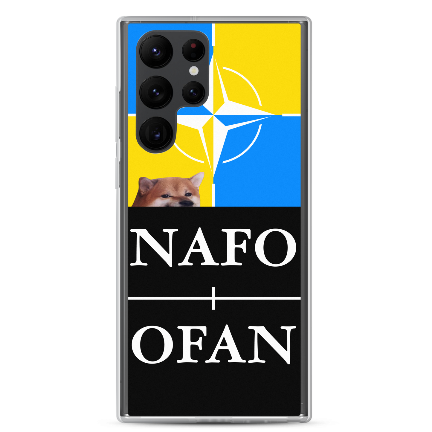 NAFO Blue/Yellow Samsung Case