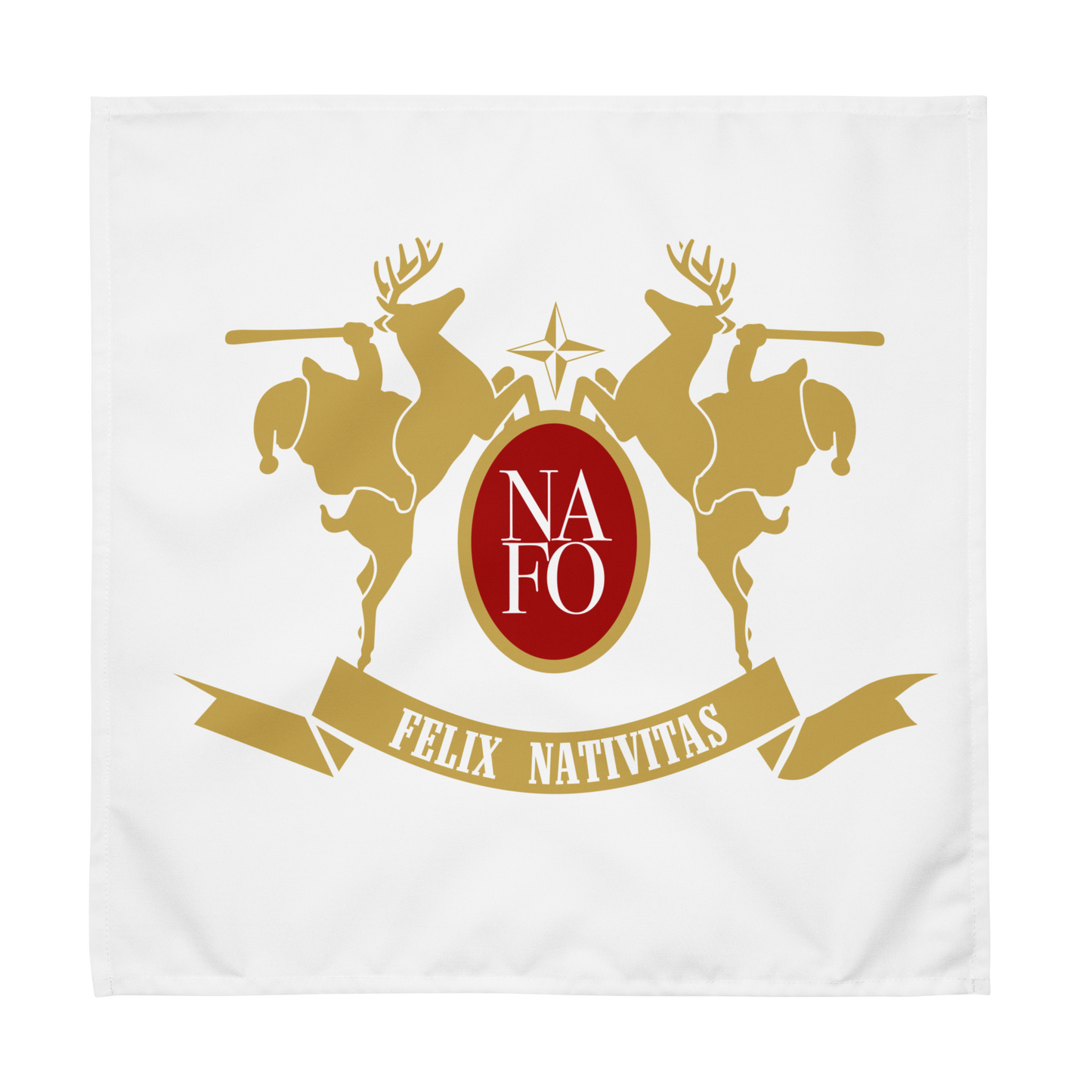NAFO Holiday Cloth Napkin Set (US ONLY)