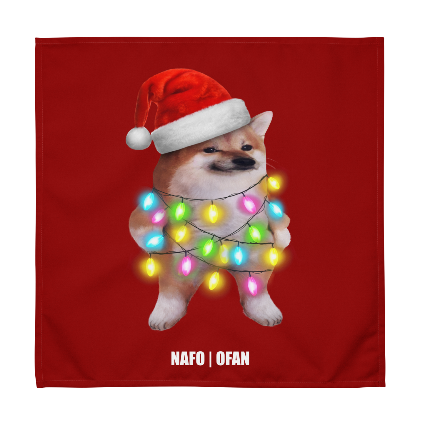 NAFO Holiday Cloth Napkin Set (US ONLY)