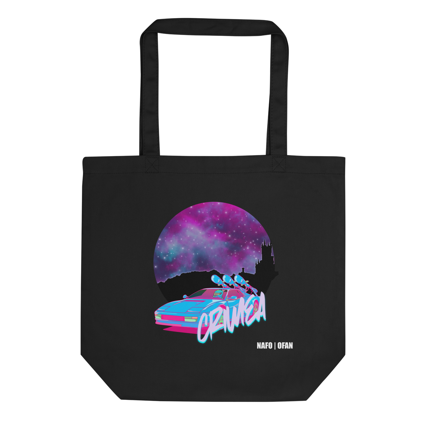 NAFO Crimea 500 Neon Tote Bag