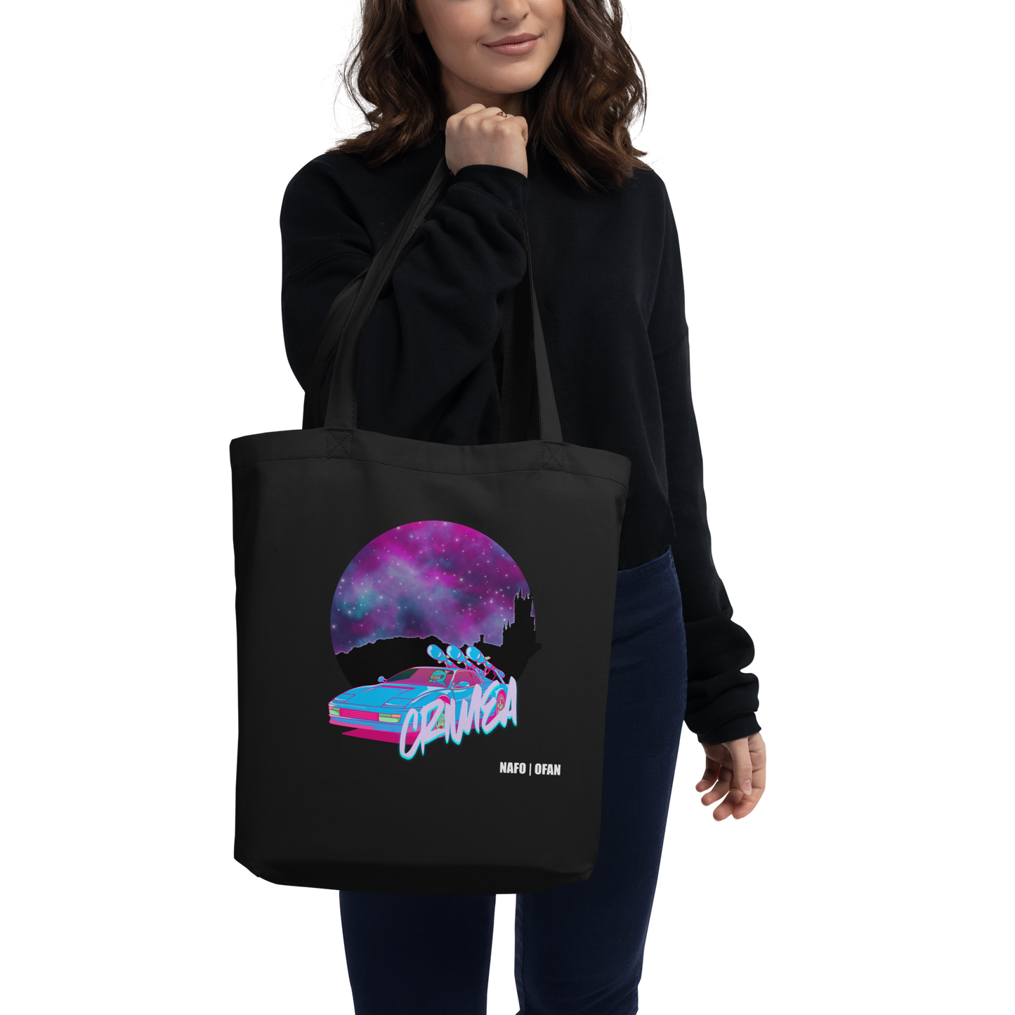 NAFO Crimea 500 Neon Tote Bag