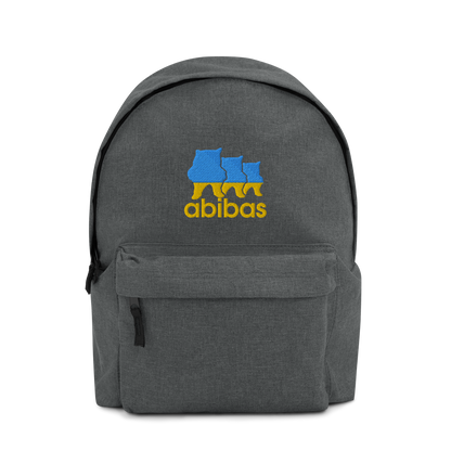NAFO Abibas Embroidered Backpack