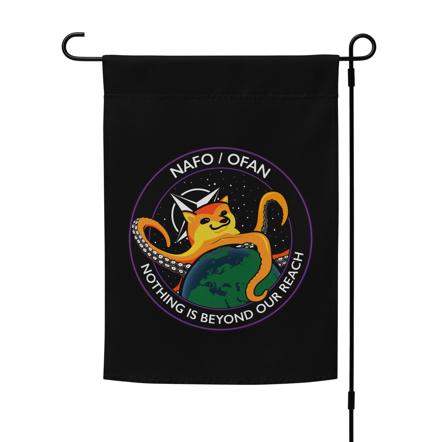 NAFO Beyond our Reach Garden Flag