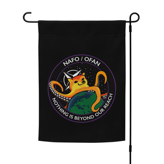 NAFO Beyond our Reach Garden Flag