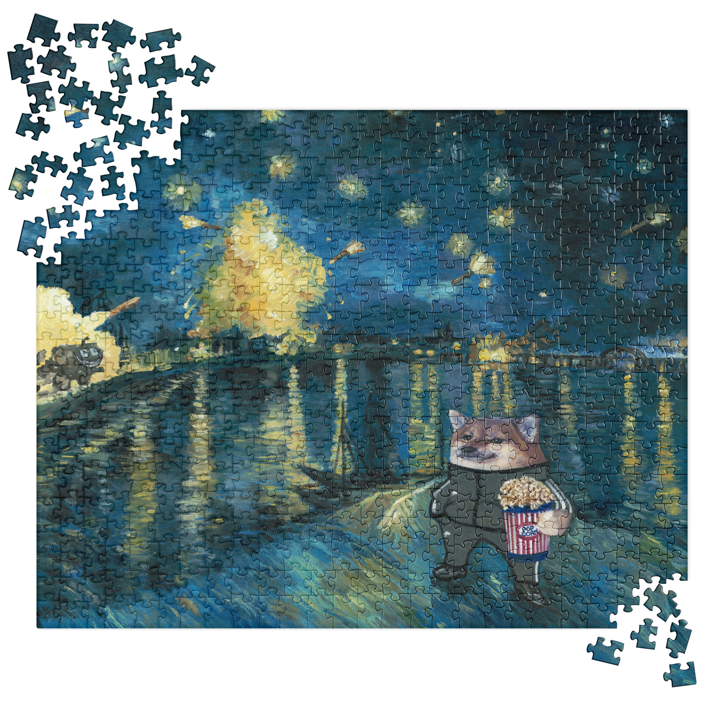 NAFO A Starry Night Jigsaw Puzzle (US ONLY)