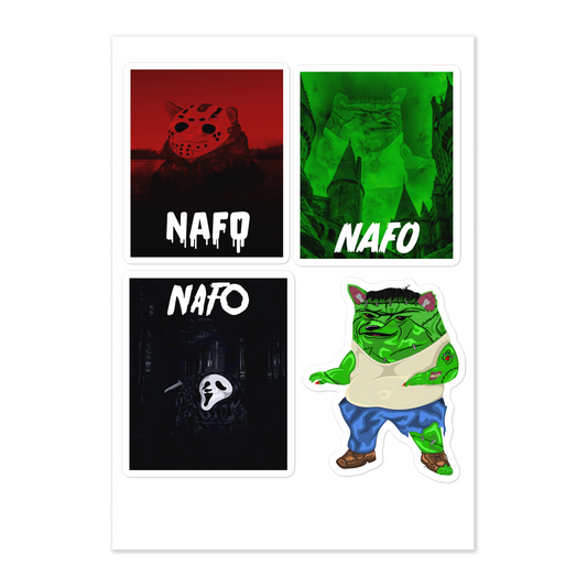 NAFO Halloween Sticker Sheet #2