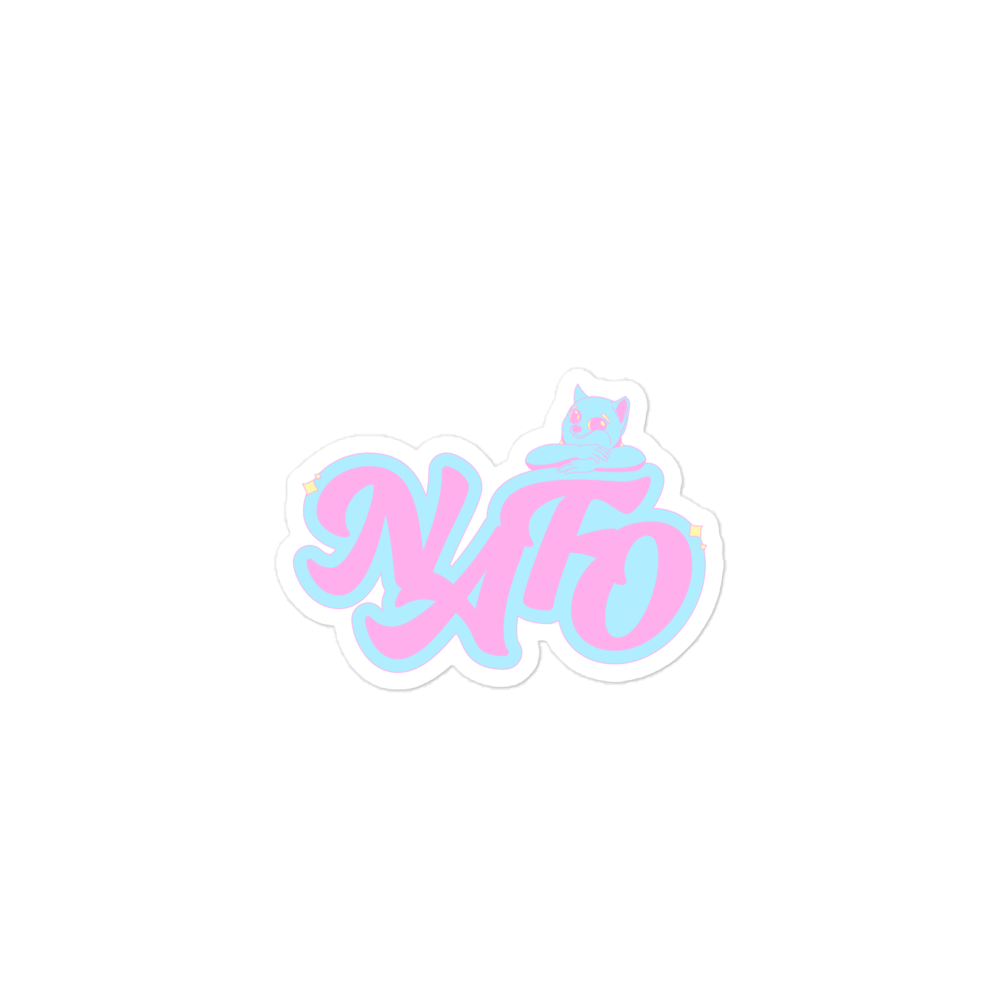 NAFO Pastel Sticker