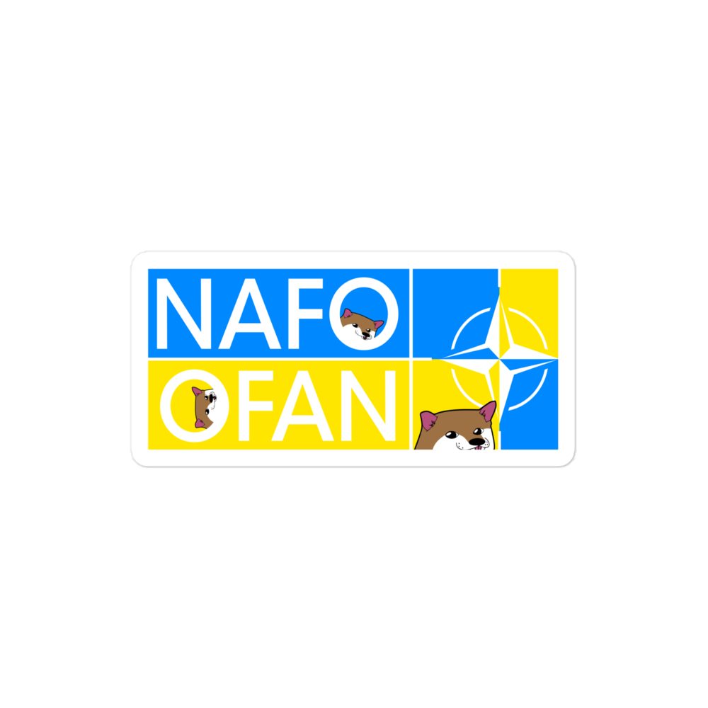 NAFO Anniversary Sticker