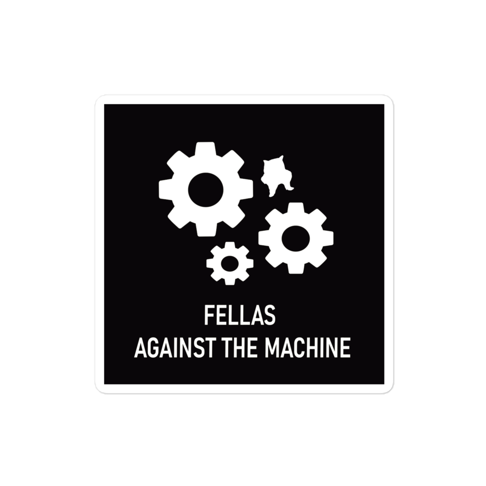 NAFO Fellas Against the Machine Sticker