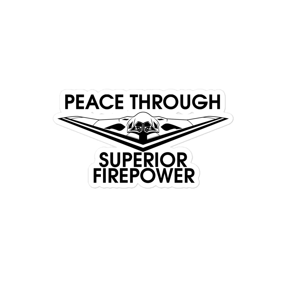 NAFO Superior Fire Power Sticker