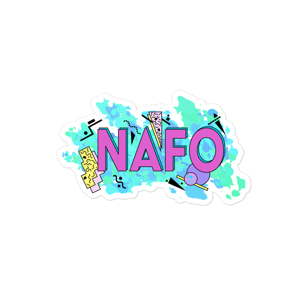 NAFO Retro Sticker