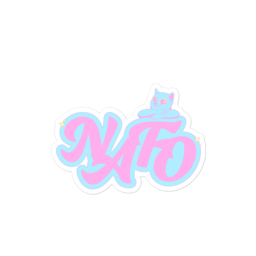 NAFO Pastel Sticker