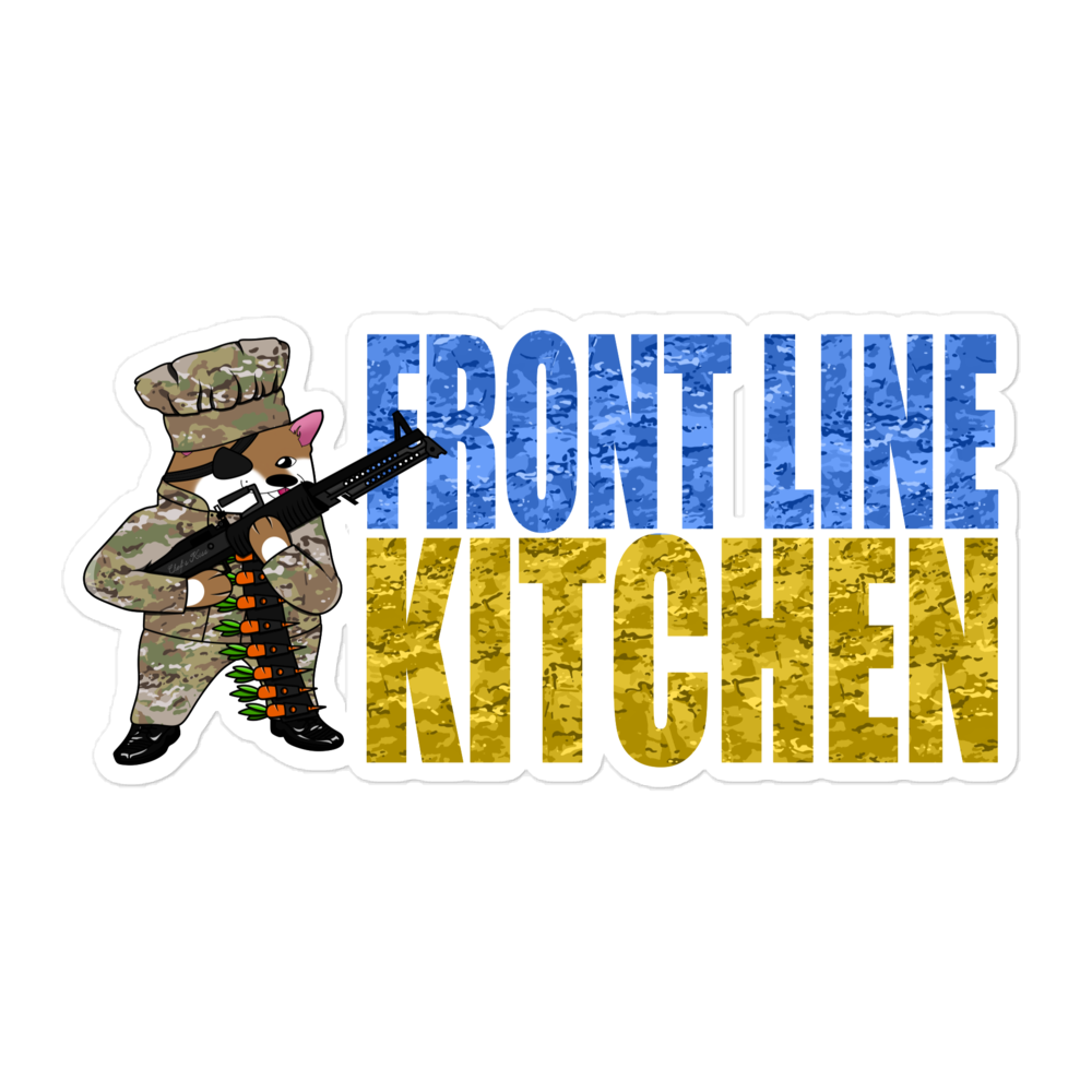 NAFO Front Line Kitchen Sticker