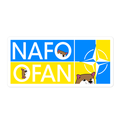 NAFO Anniversary Sticker