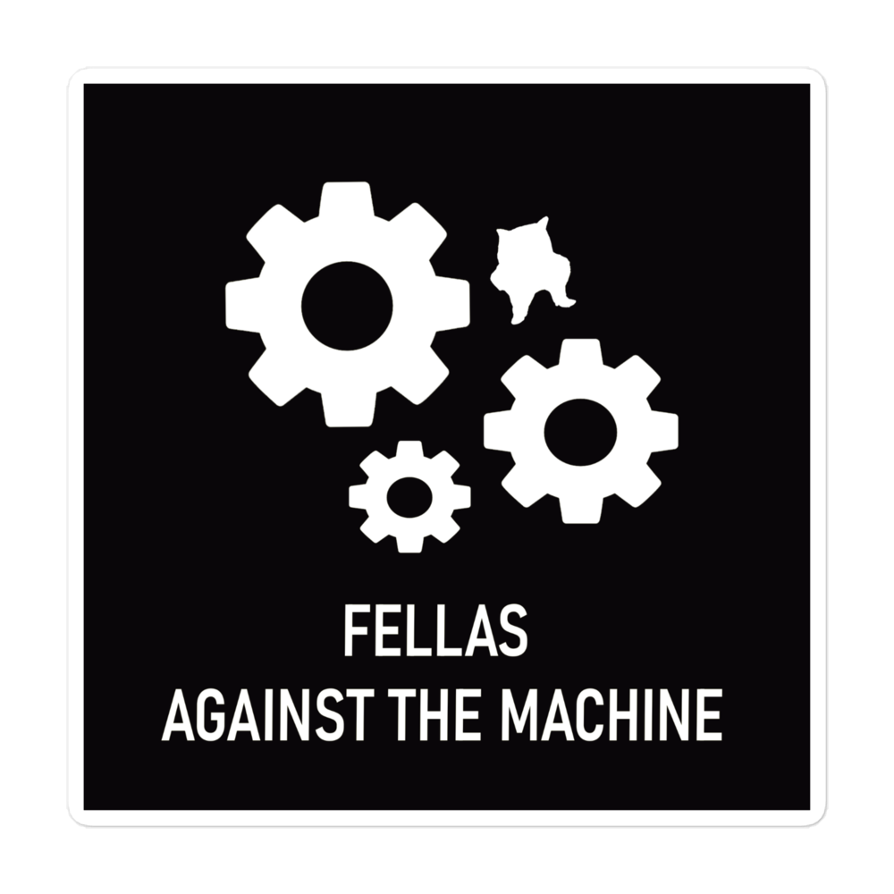 NAFO Fellas Against the Machine Sticker