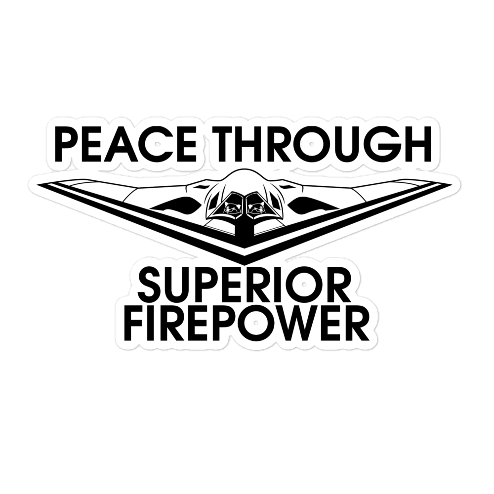 NAFO Superior Fire Power Sticker