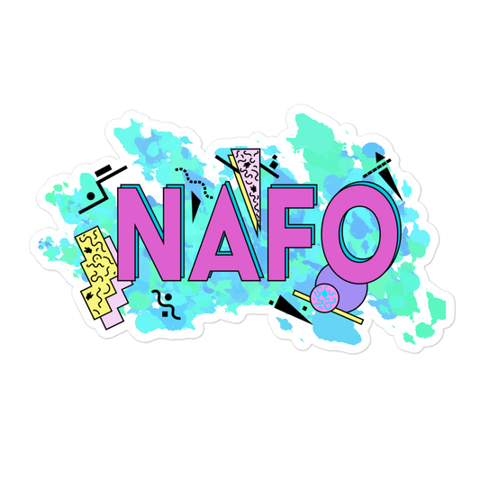 NAFO Retro Sticker