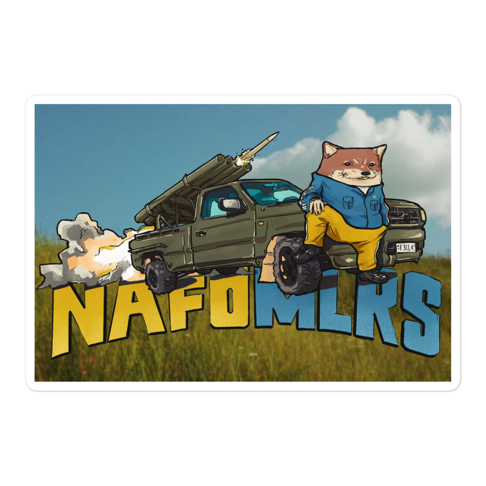 NAFO MLRS Sticker