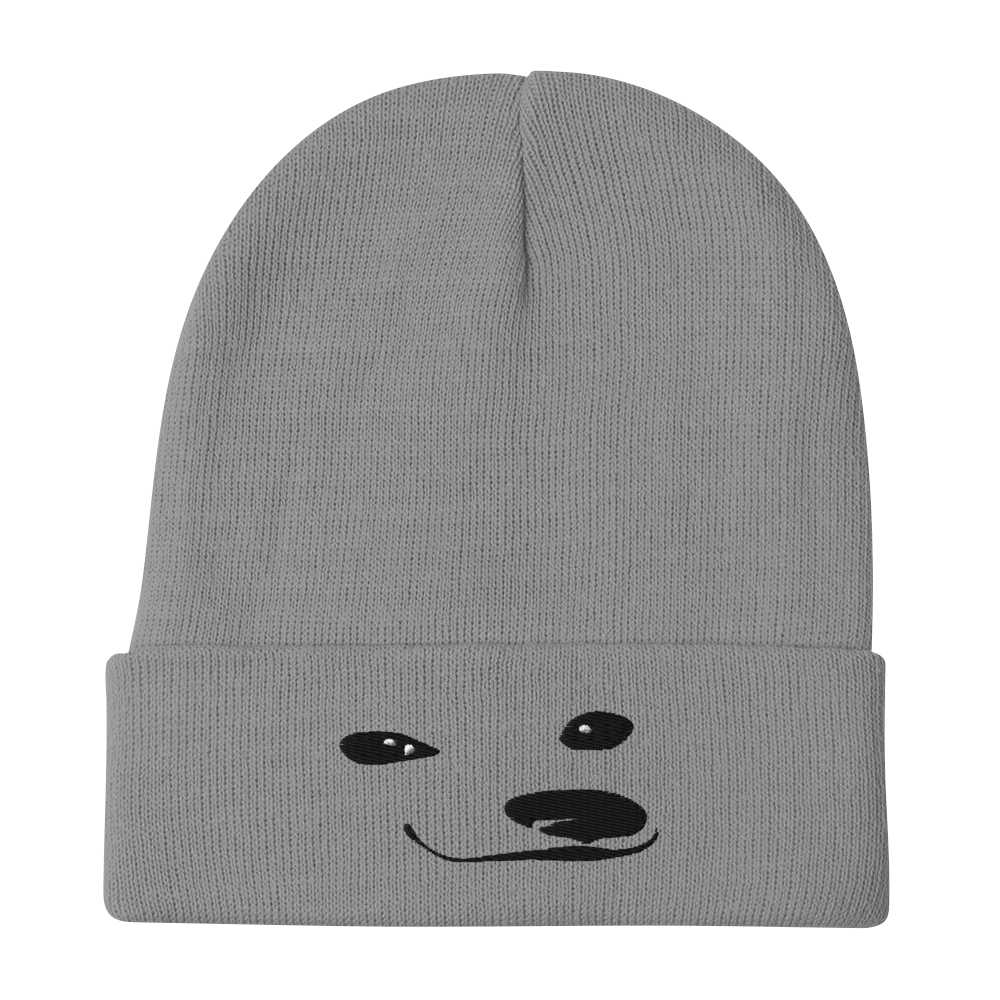 NAFO Fella Face Embroidered Beanie