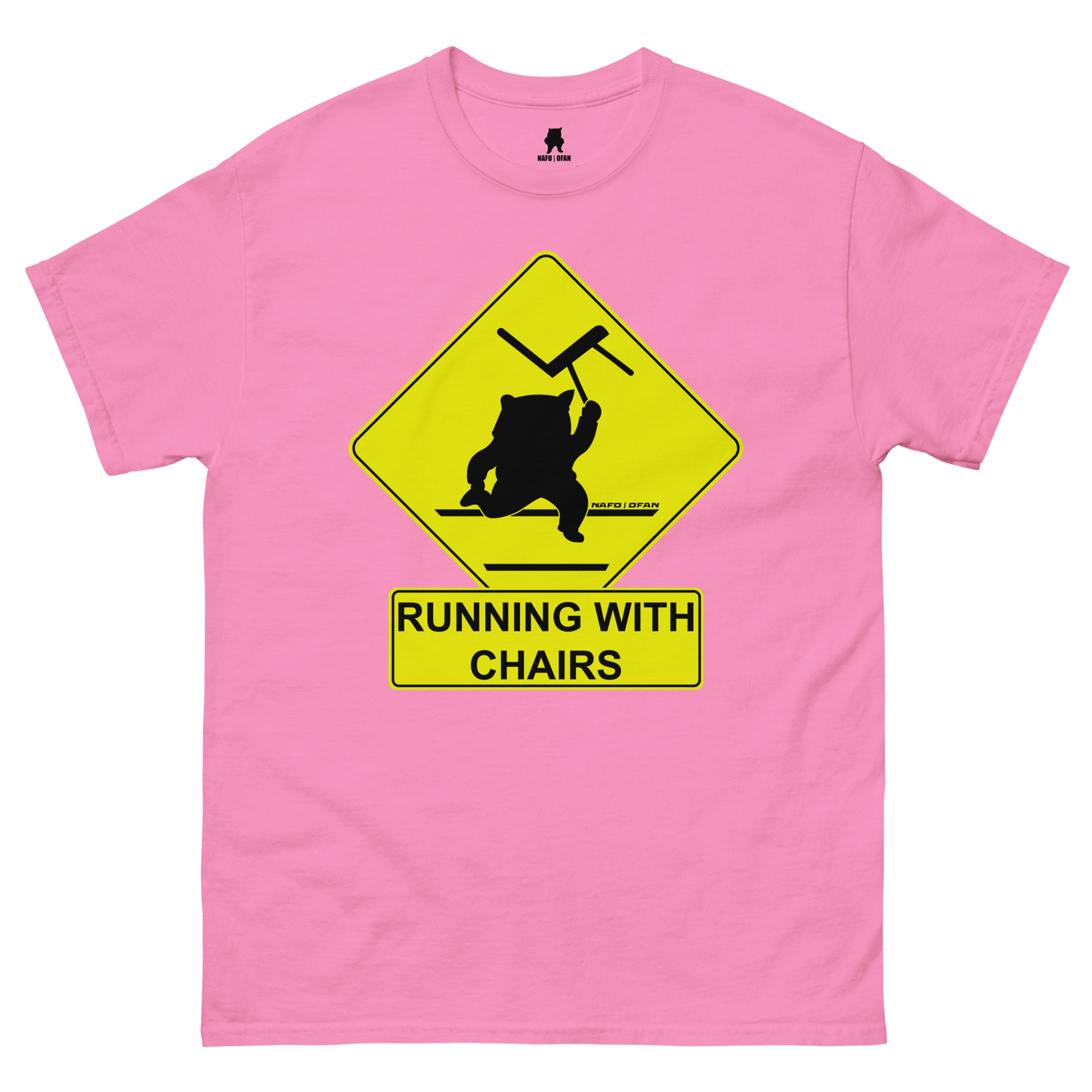 NAFO Running With Chairs T-Shirt