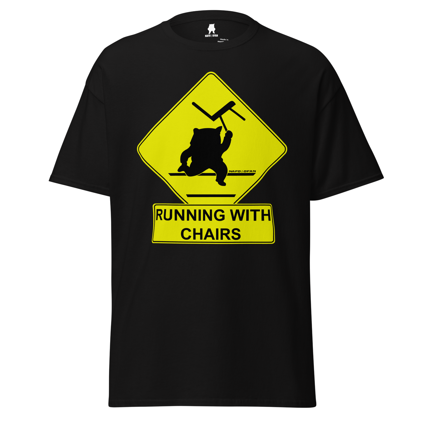 NAFO Running With Chairs T-Shirt