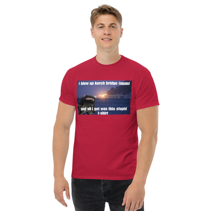 NAFO Kerch Bridge Stupid T-Shirt