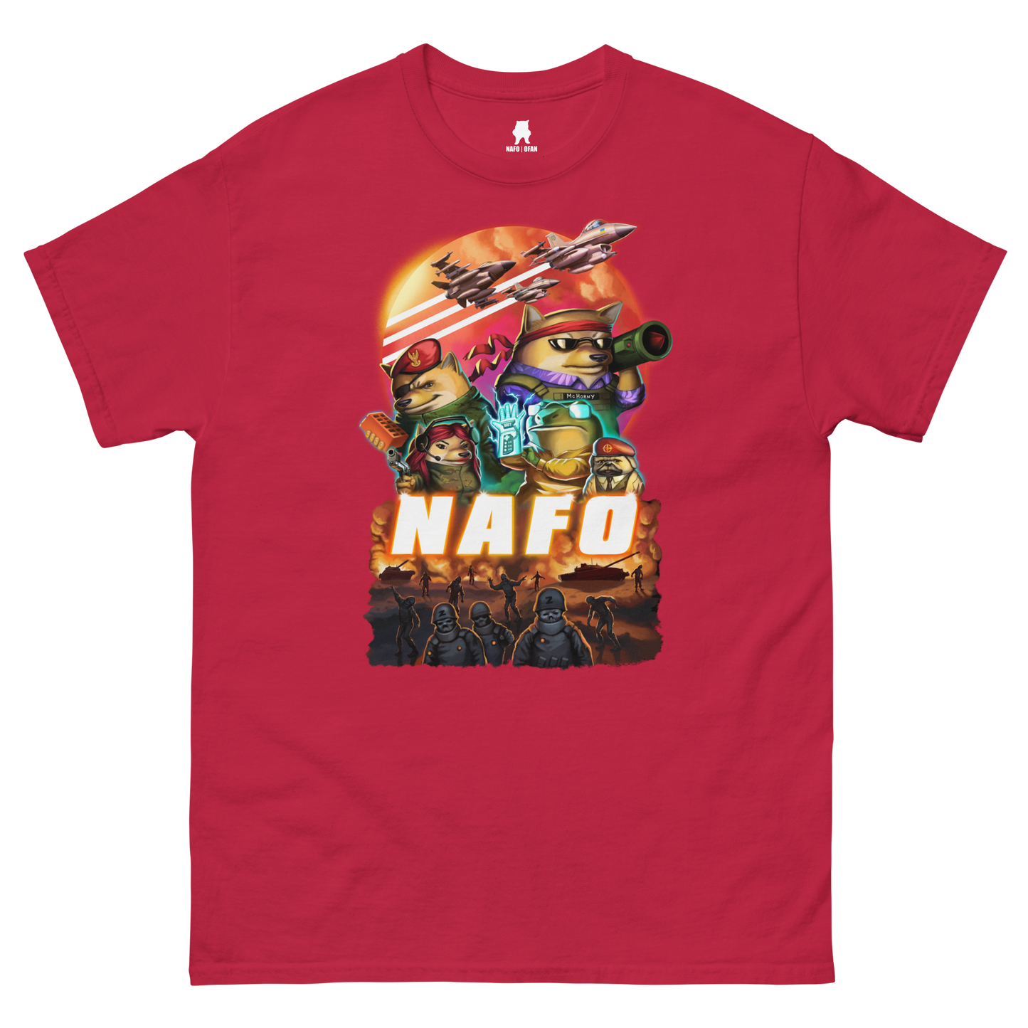 NAFO x Grandpa Yurko NAFO Squad T-Shirt