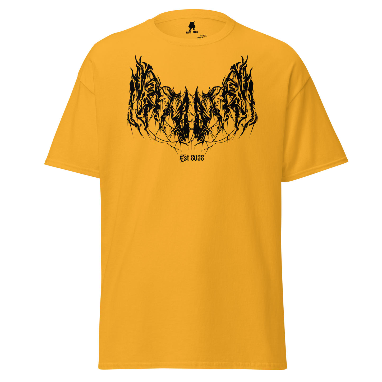 NAFO Hellish Script T-Shirt