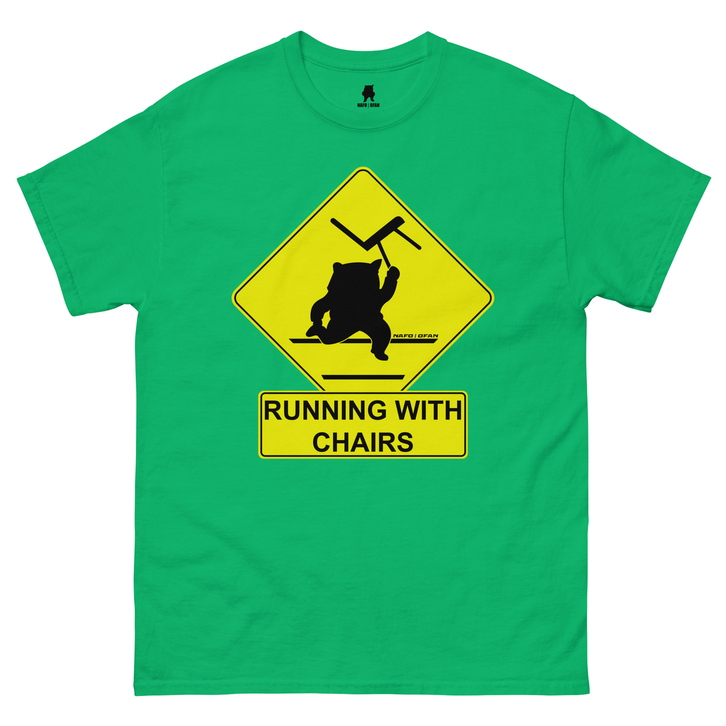 NAFO Running With Chairs T-Shirt