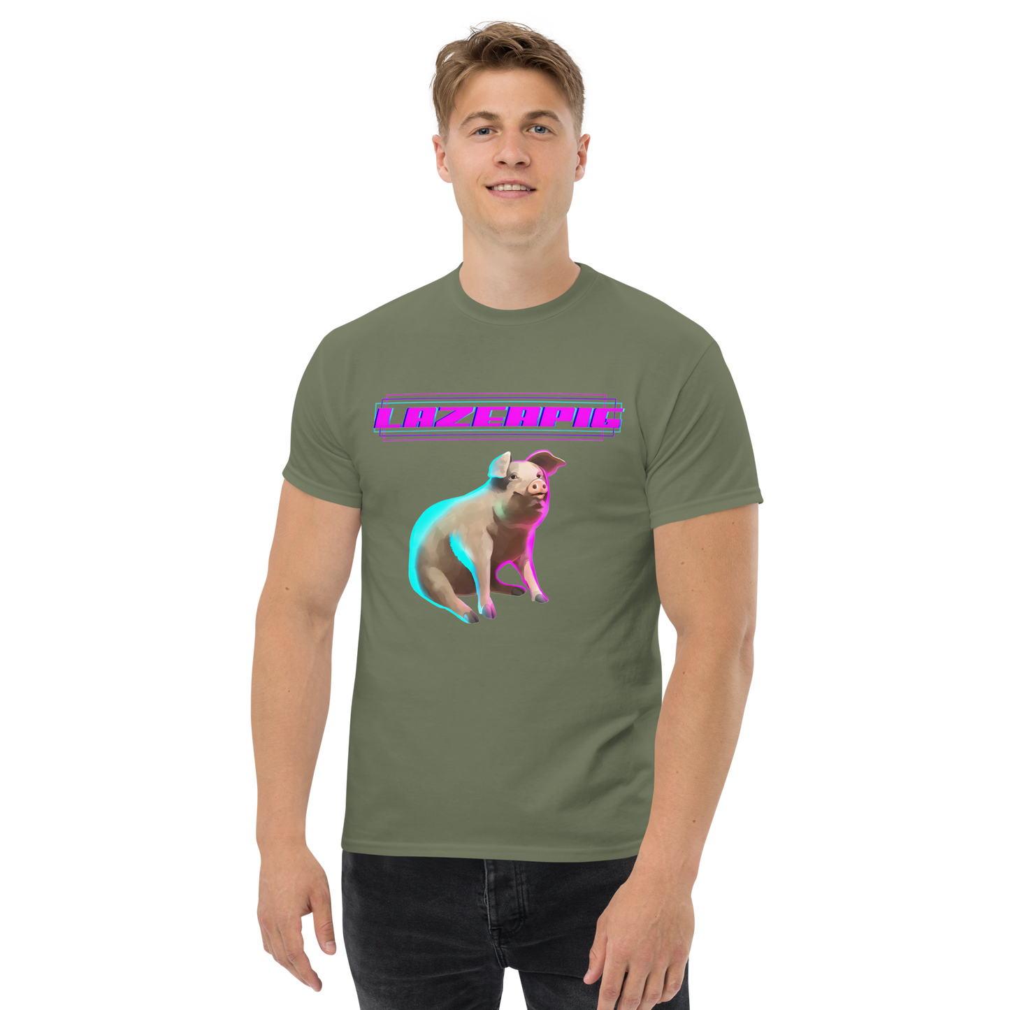 LazerPig Front & Back T-Shirt