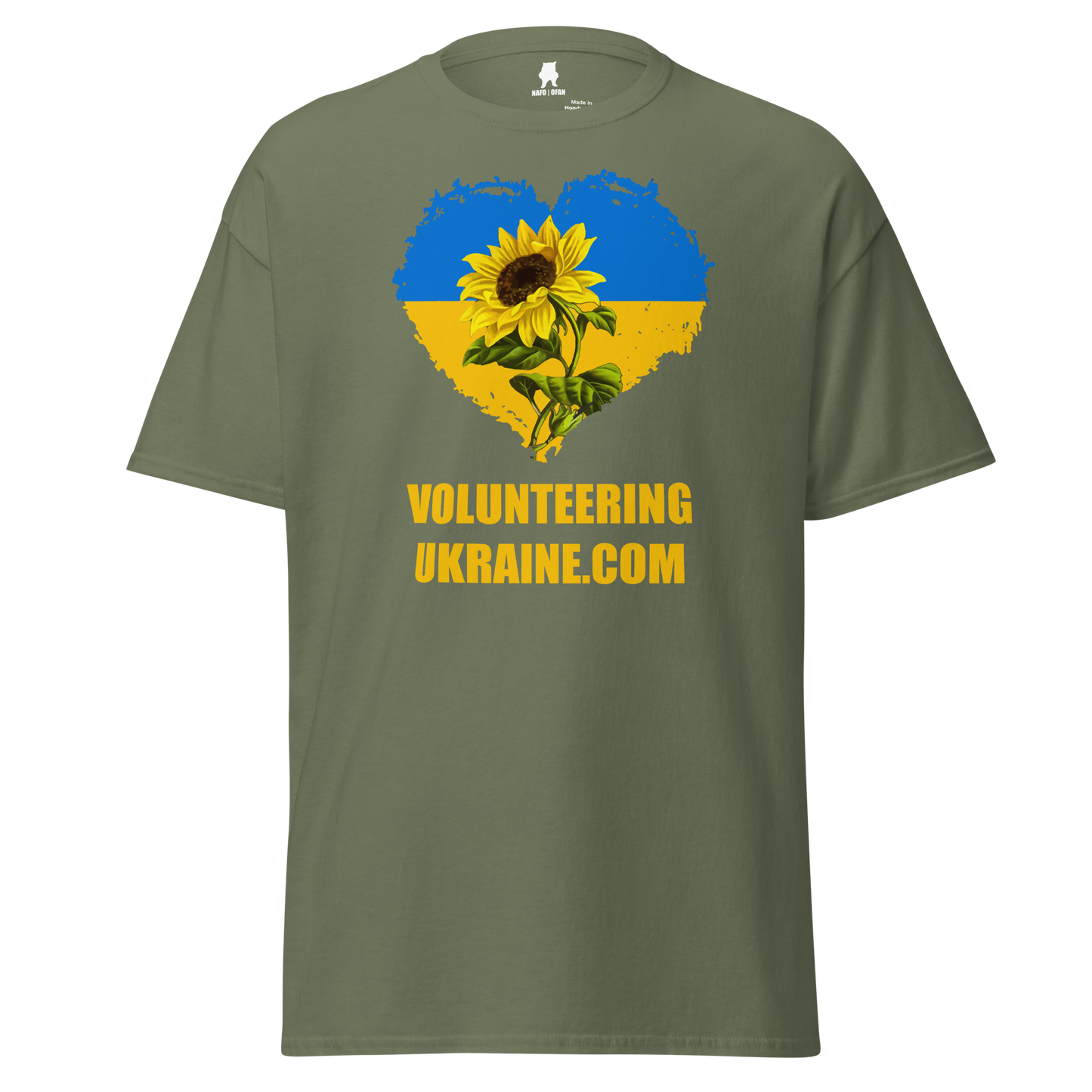 NAFO FLK Volunteering Ukraine T-Shirt
