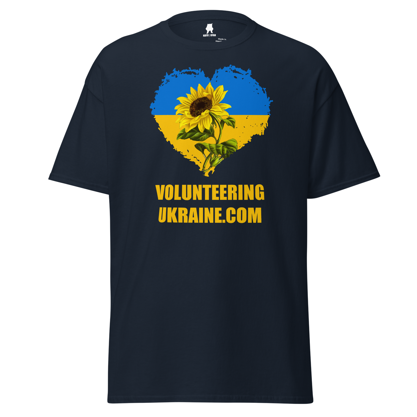 NAFO FLK Volunteering Ukraine T-Shirt