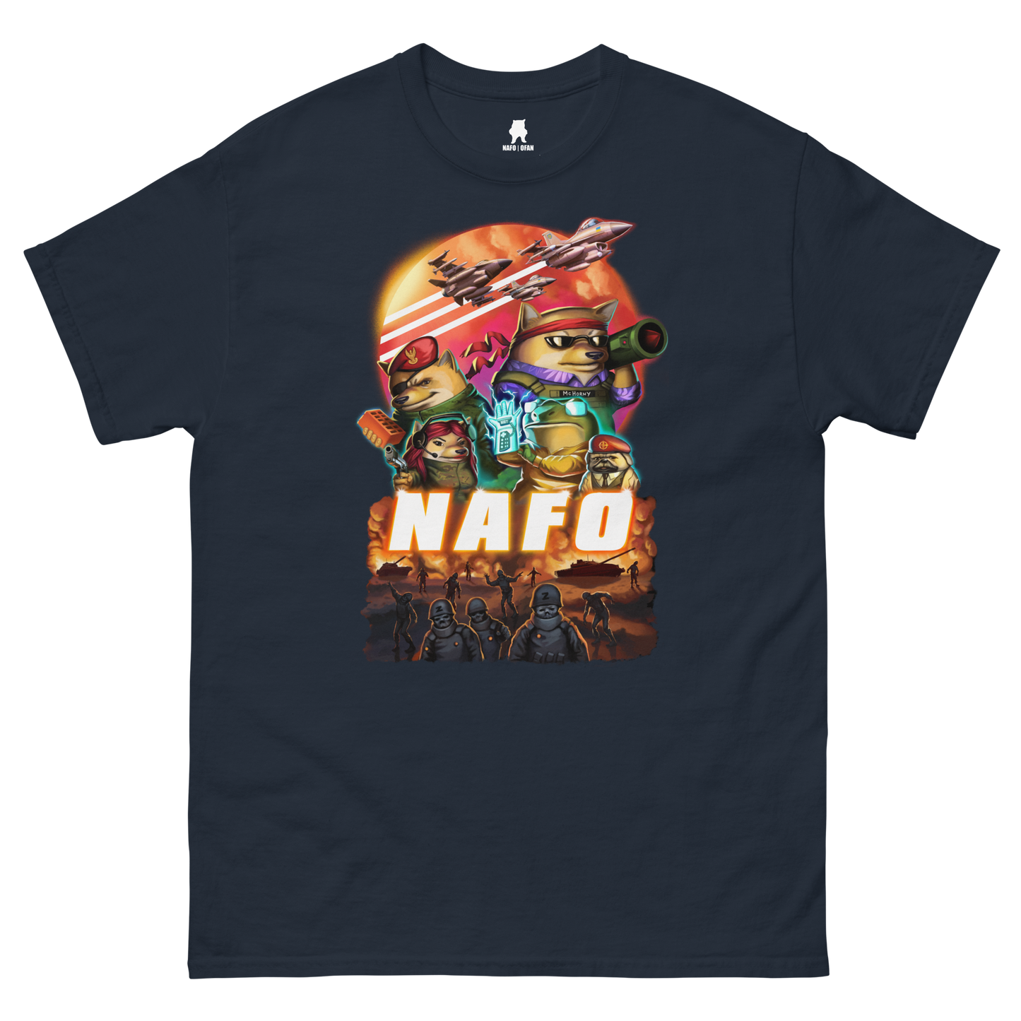 NAFO x Grandpa Yurko NAFO Squad T-Shirt