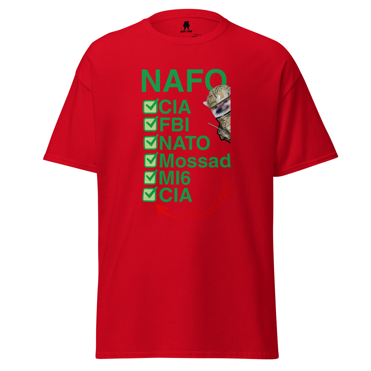 NAFO Conspiracy T-Shirt