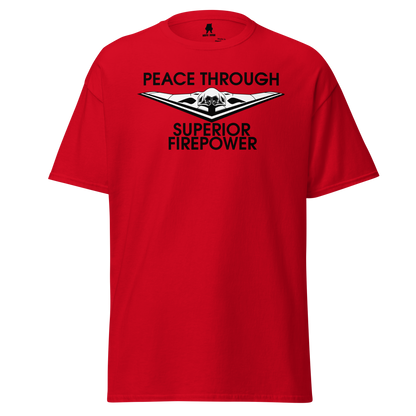 NAFO Peace Through Superior Fire Power T-Shirt