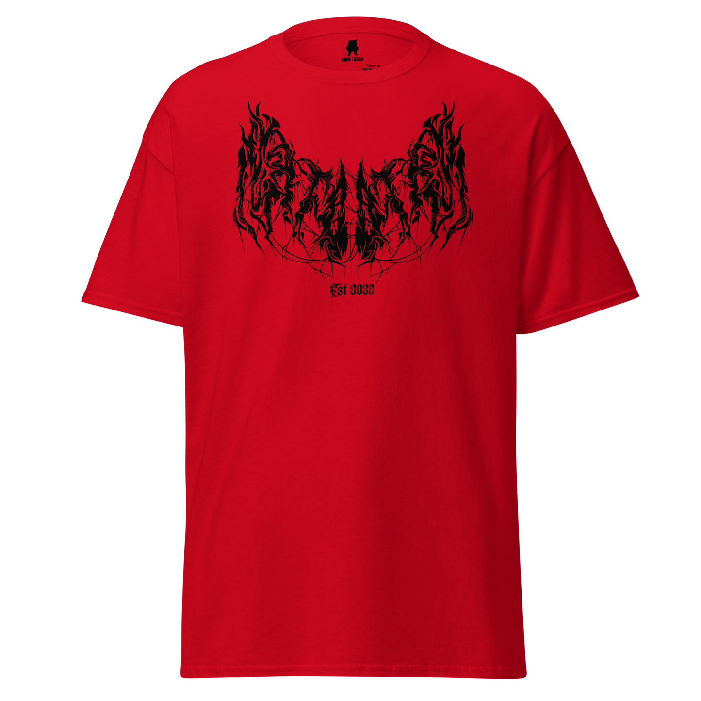 NAFO Hellish Script T-Shirt