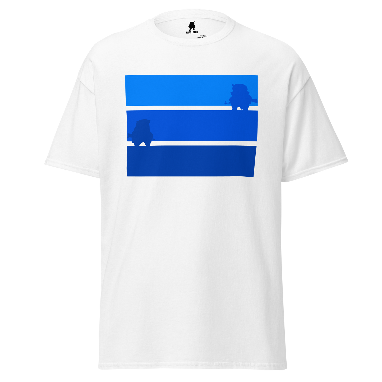 NAFO Blue Gradient T-Shirt