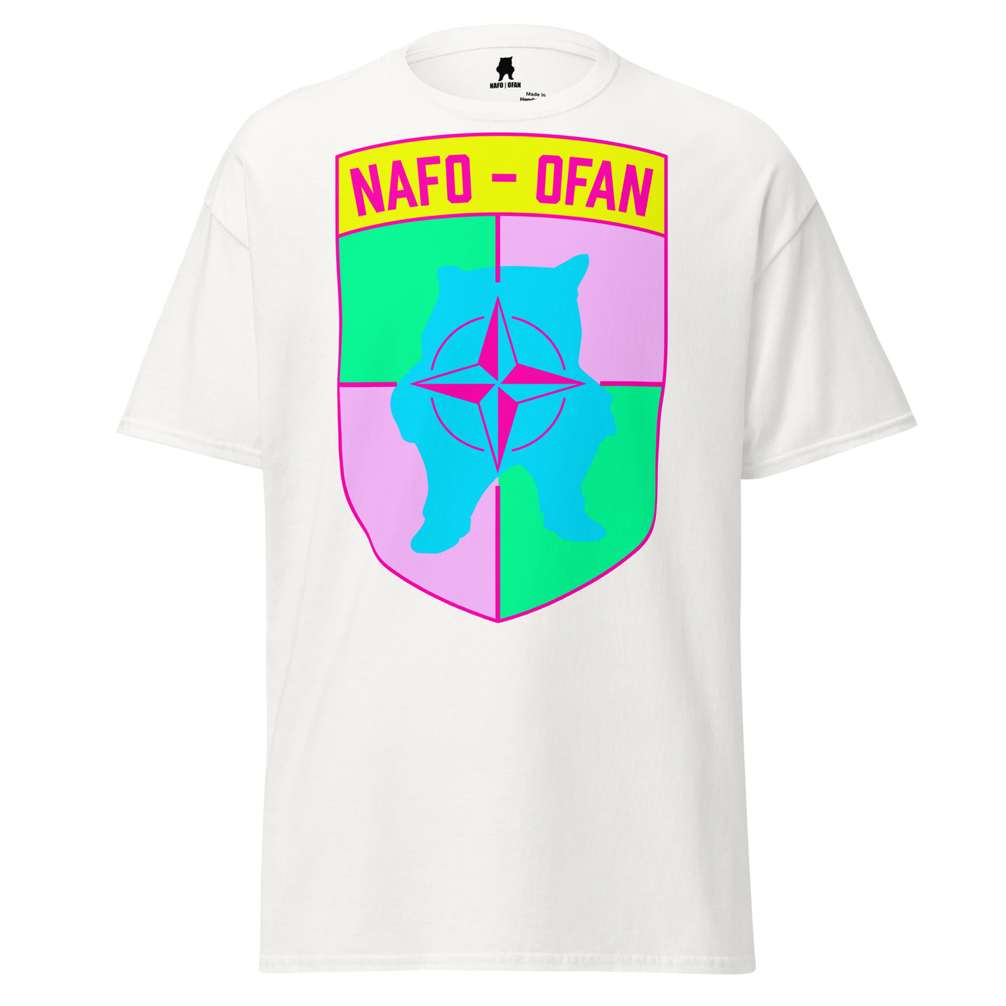 NAFO Rainbow Logo T-Shirt