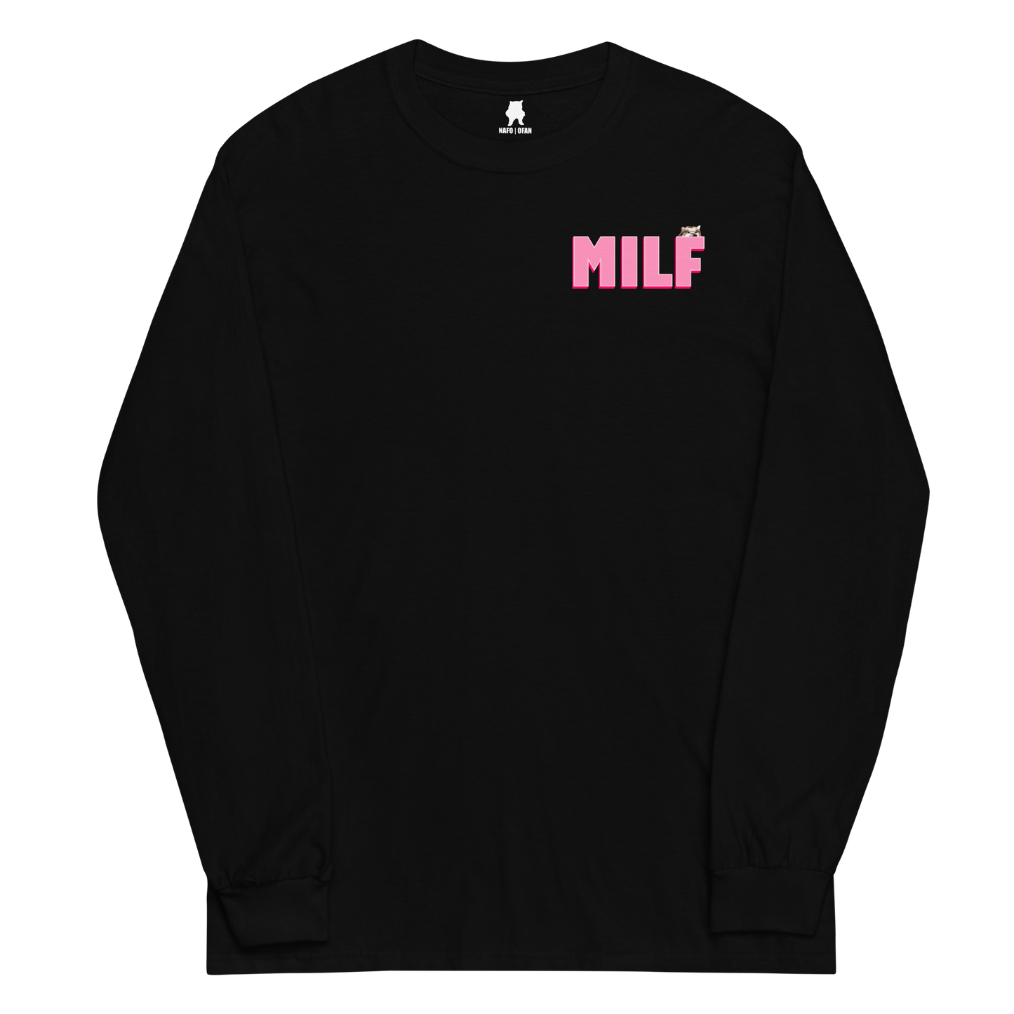 NAFO Man I Love Fellas (MILF) Long Sleeve T-Shirt