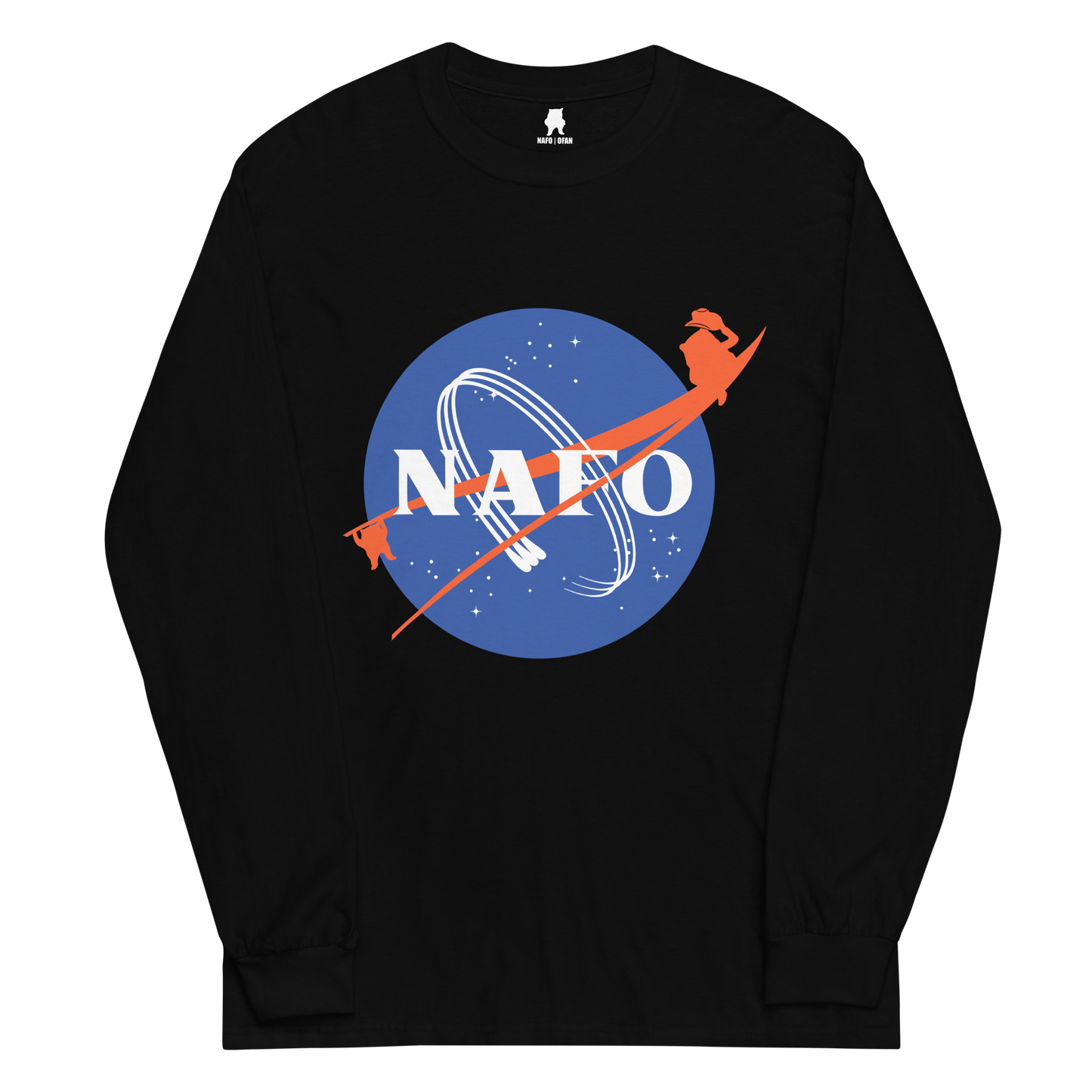 NAFO Space Rider Long Sleeve T-Shirt